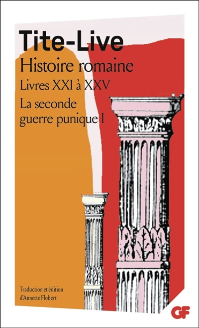 Front cover_Histoire romaine, Vol. 1. Livre XXI à XXV