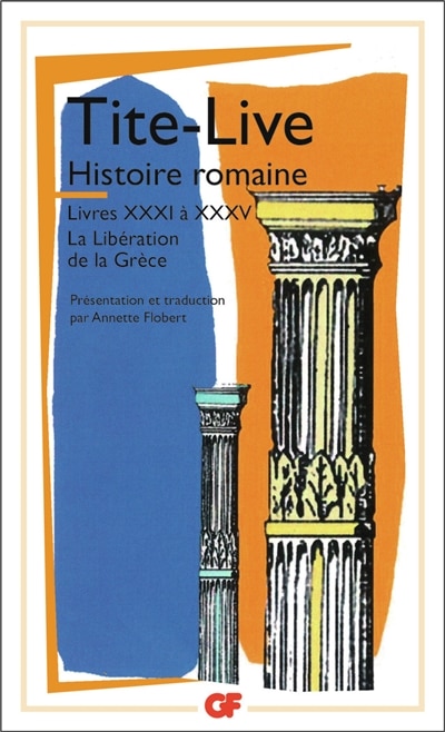 Front cover_Histoire romaine, livres XXXI à XXXV