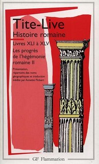 Front cover_Histoire romaine, livres XLI à XLV