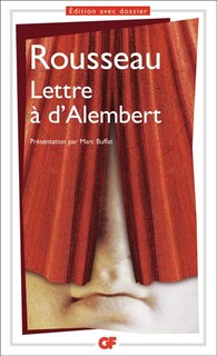 Front cover_Lettre à d'Alembert