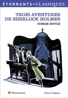 Couverture_Trois aventures de Sherlock Holmes