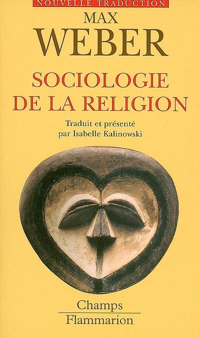 Front cover_Sociologie de la religion (économie et société)