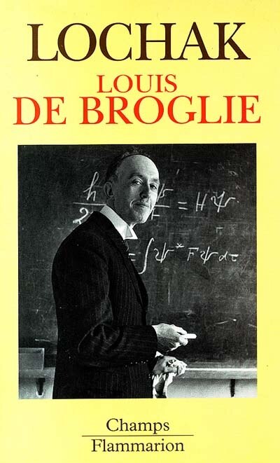 Front cover_Louis de Broglie : un prince de la science