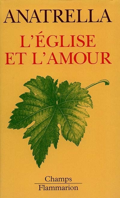 Couverture_L'église et l'amour