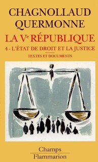 Couverture_L' État de droit et la justice