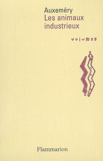 Front cover_Les animaux industrieux