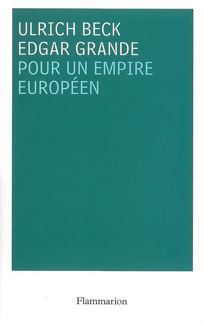 Couverture_Pour un empire europ&eacute;en