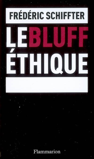 Front cover_Le bluff éthique