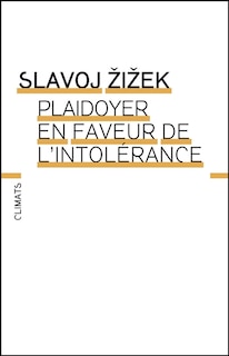 Couverture_Plaidoyer en faveur de l'intol&eacute;rance