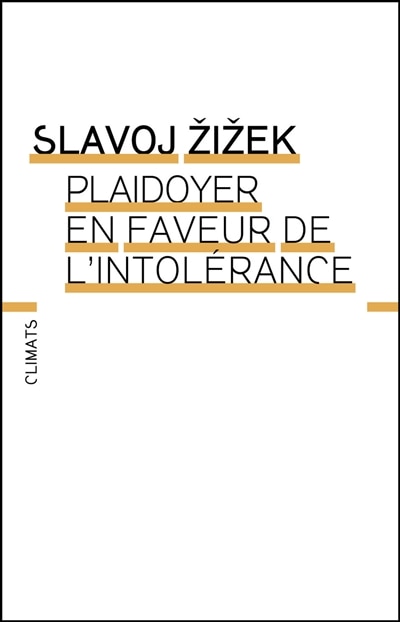 Couverture_Plaidoyer en faveur de l'intol&eacute;rance
