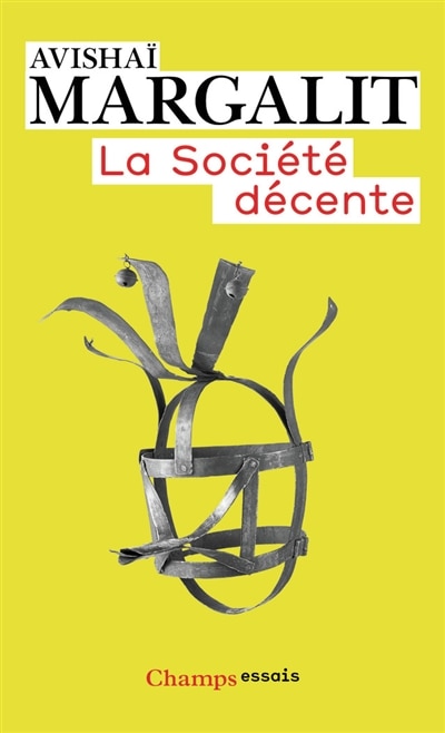 Front cover_La société décente