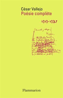 Couverture_Poésie complète : 1919-1937