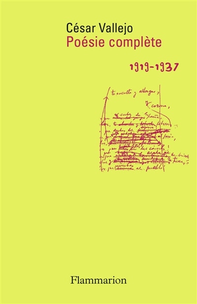 Couverture_Poésie complète : 1919-1937