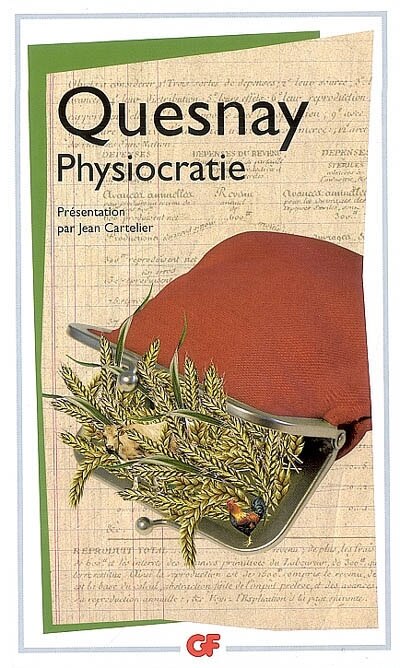 Couverture_Physiocratie : Droit naturel, Tableau économique et autres textes