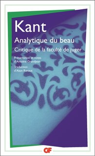 Couverture_Critique de la faculté de juger