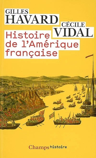 Front cover_Histoire de l'Amérique française