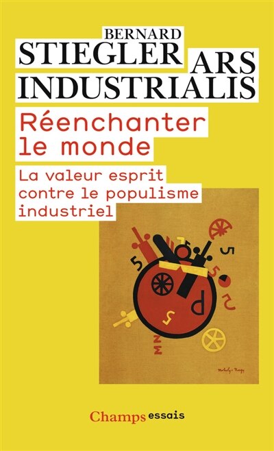 Front cover_Réenchanter le monde : la valeur esprit contre le populisme industriel