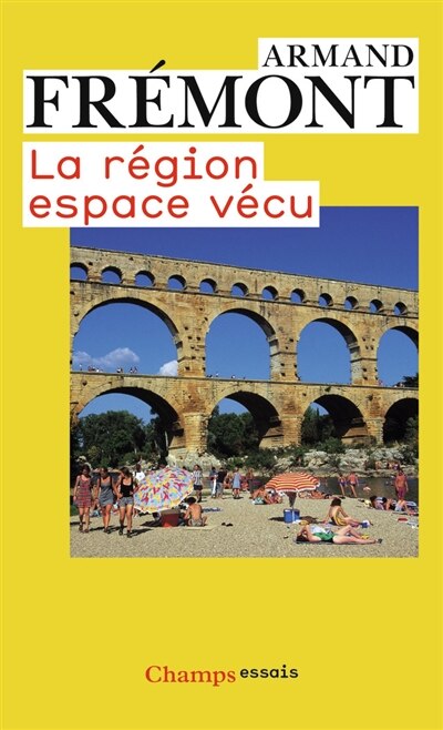 Couverture_La région, espace vécu
