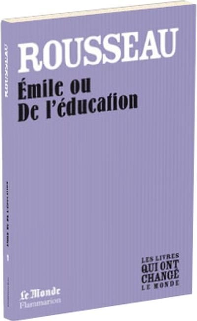 Front cover_Émile ou De l'éducation