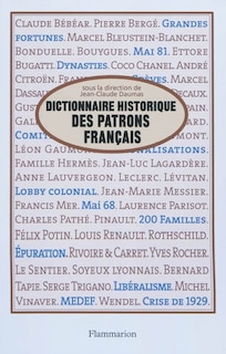 Front cover_Dictionnaire historique des patrons français