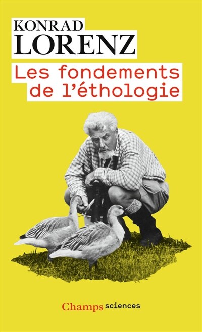 Front cover_Les fondements de l'éthologie