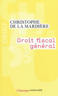 Front cover_Droit fiscal général
