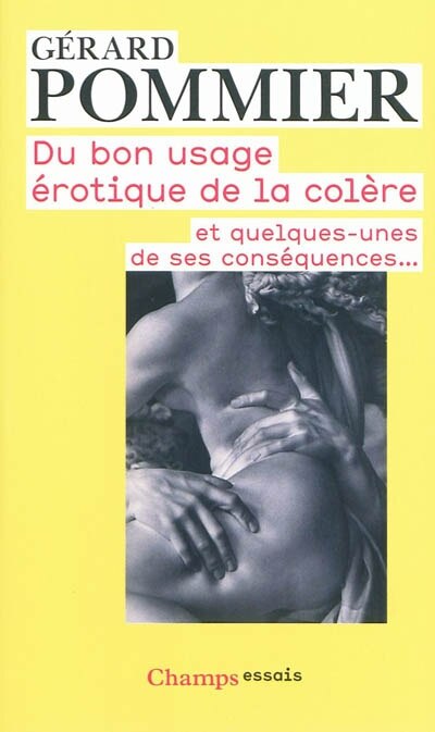 Front cover_Du bon usage érotique de la colère : et quelques-unes de ses conséquences...