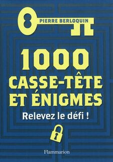 Front cover_1.000 casse-tête et énigmes : relevez le défi !