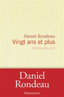 Front cover_Vingt ans et plus : journal 1991-2012