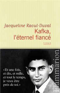 Front cover_Kafka, l'éternel fiancé