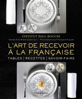 Couverture_L'art de recevoir à la française : tables, recettes, savoir-faire