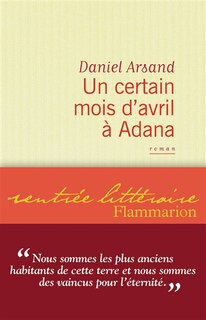Front cover_Un certain mois d'avril à Adana