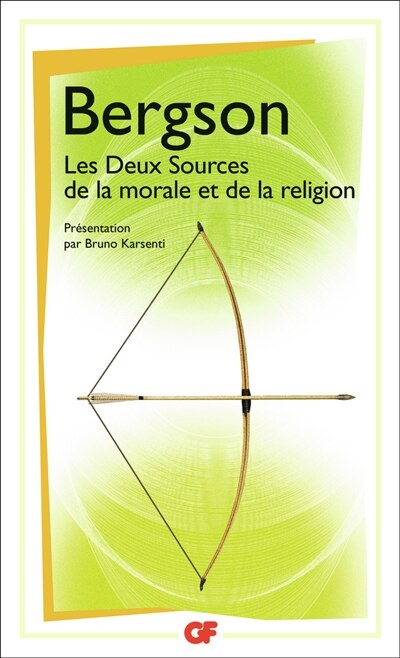 Front cover_Les deux sources de la morale et de la religion
