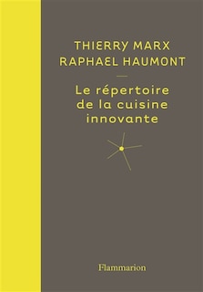 Front cover_Le répertoire de la cuisine innovante