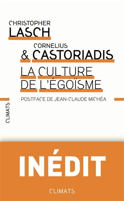 Couverture_La culture de l'égoïsme