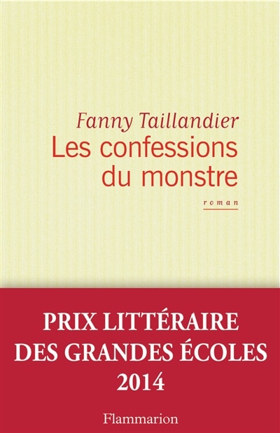 Front cover_Les confessions du monstre