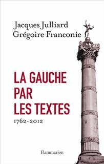 Couverture_La gauche par les textes : 1762-2012
