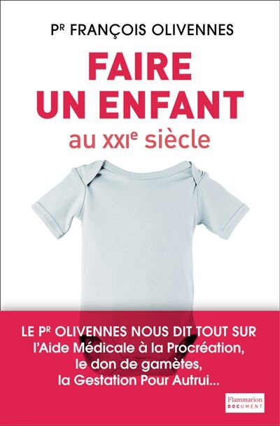 Front cover_Faire un enfant au XXIe siècle