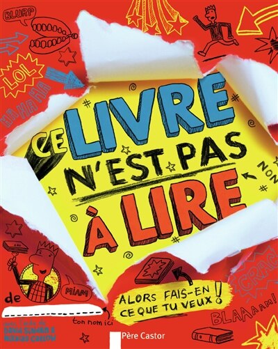 Front cover_Ce livre n'est pas à lire