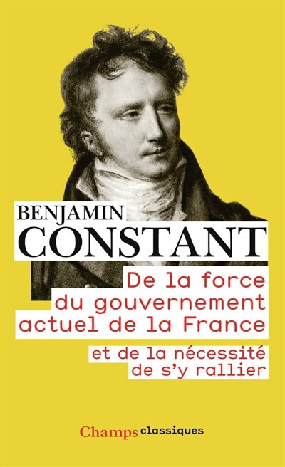 Front cover_De la force du gouvernement actuel de la France et de la nécessité de s'y rallier ; Des réactions politiques ; Des effets de la Terreur