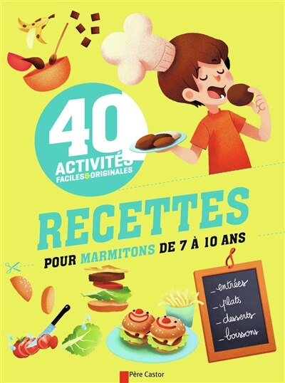 Couverture_Recettes pour marmitons de 7 à 10 ans