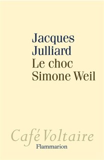 Front cover_Le choc Simone Weil