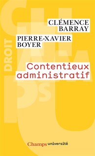 Front cover_Contentieux administratif