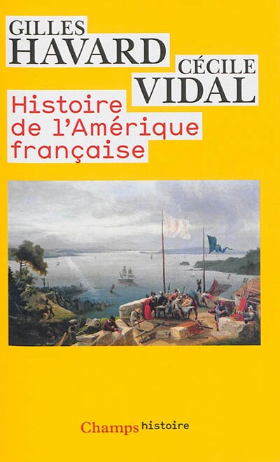Front cover_Histoire de l'Amérique française