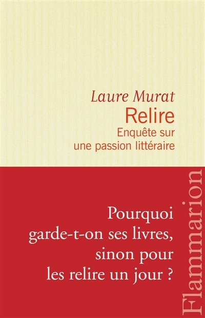 Front cover_Relire : enquête sur une passion littéraire