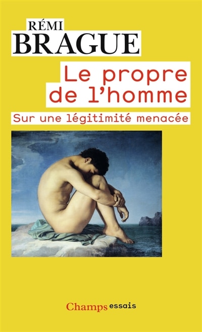 Front cover_Le propre de l'homme