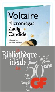 Couverture_Micromégas ; Zadig ; Candide