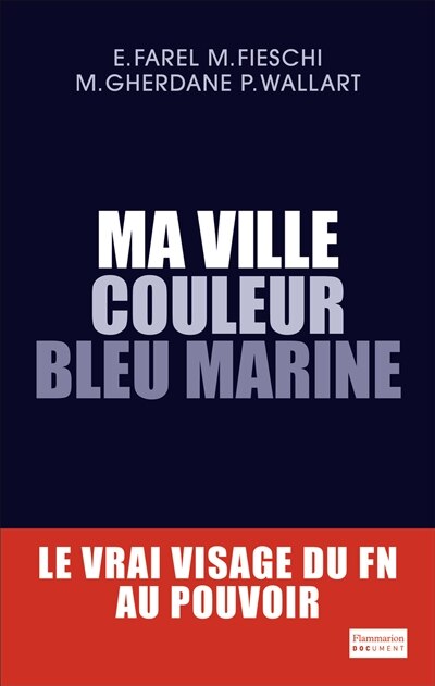 Front cover_Ma ville couleur bleu marine