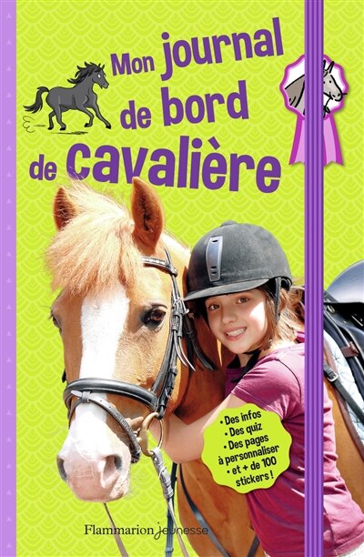 Couverture_Mon journal de bord de cavalière