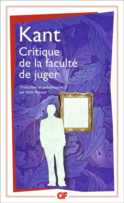 Front cover_Critique de la faculté de juger